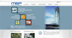 Desktop Screenshot of mep-muh.com.tr